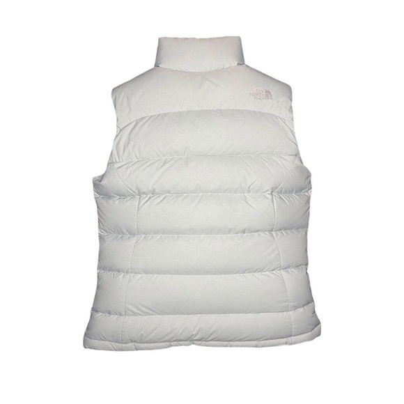 SOLD - the north face grey nuptse 700 puffer vest - Picture 2 of 3
